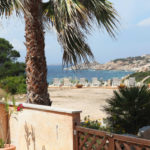 Terraced apartments with sea view