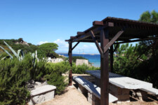 Residenza Marginetto - Zona barbecue con vista mare