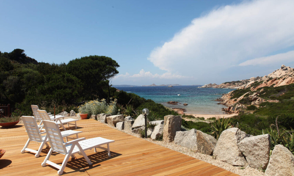 Residenza Marginetto - Patio con vista mare